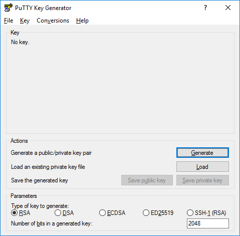 Windows 10 generate public key ssh