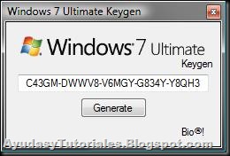 Windows 7 Ultimate Build 7600 Key Generator